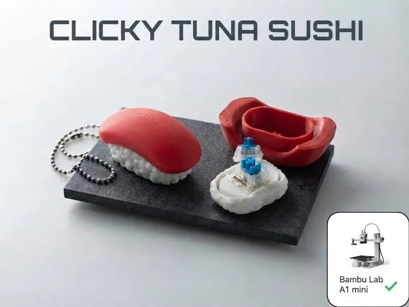 Clicky tuna sushi