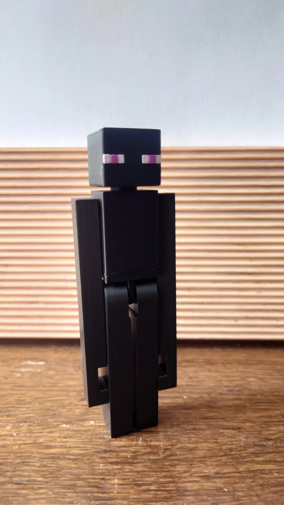 Minecraft Enderman 13cm articulated Remixed by To-Bi MakerWorld ...