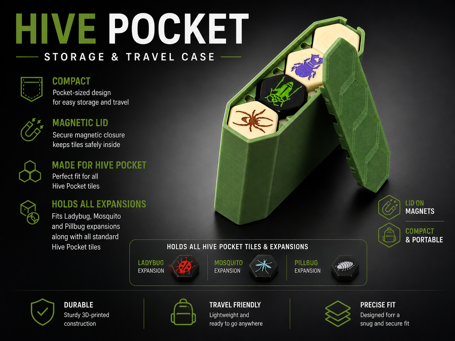 HIVE POCKET storage & travel case