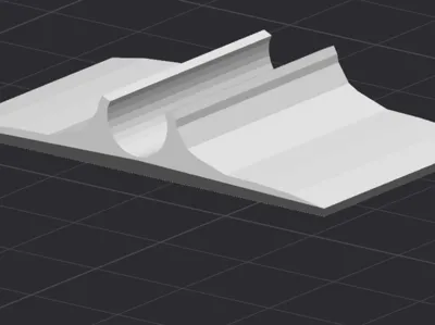 Pen clip for flat surface