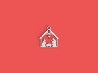 Nativity Scene Ornament