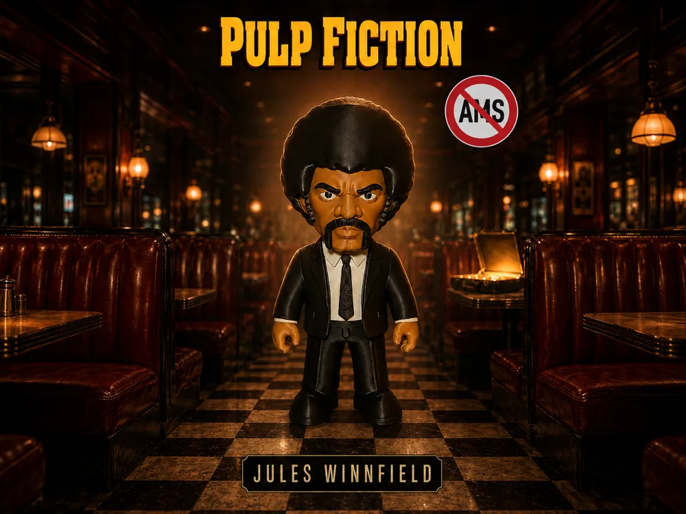 Accesorio para impresora 3D: Jules Winnfield - Pulp Fiction - *NO AMS*. Referencia del modelo original.