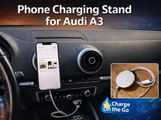 Supporto Carica Cellulare per Audi A3