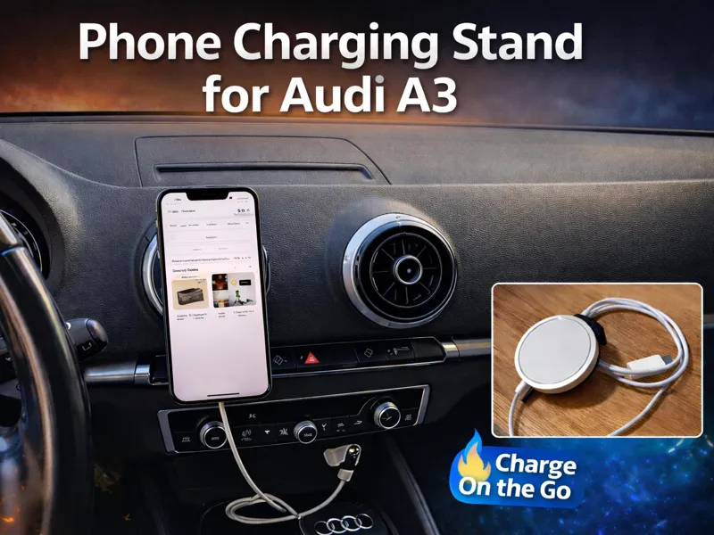 Supporto Carica Cellulare per Audi A3