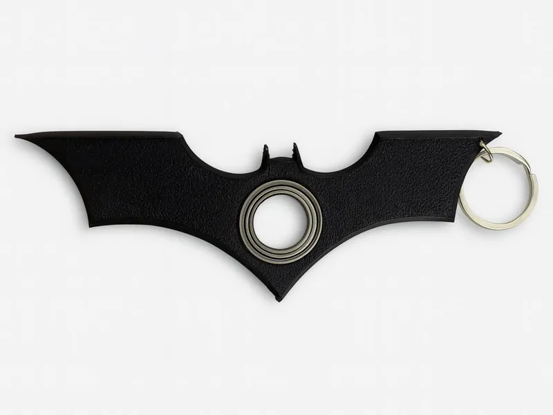 Batarang Spinner keychain