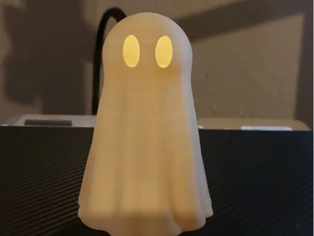 Cute and Spooky Ghost - LED Tealight for Halloween