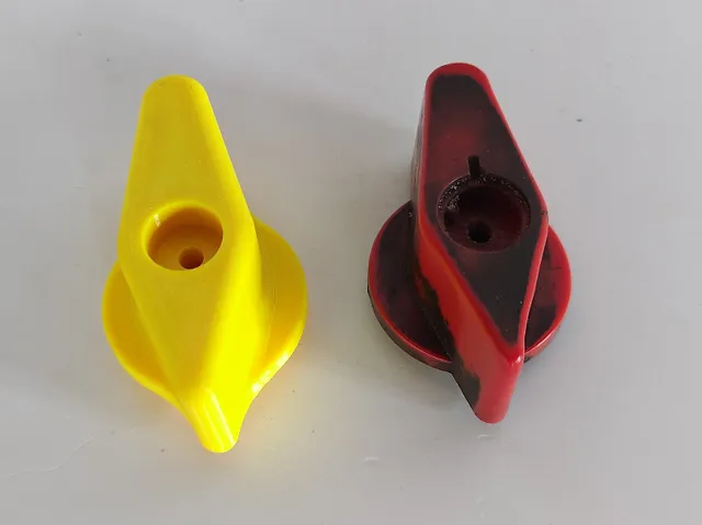 400V Power Switch Knob - Square Mount