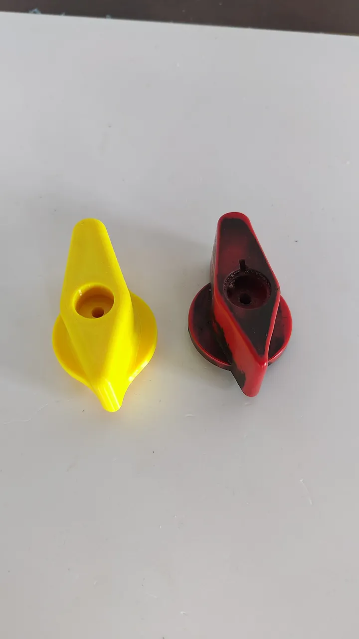 400V Power Switch Knob - Square Mount view 3