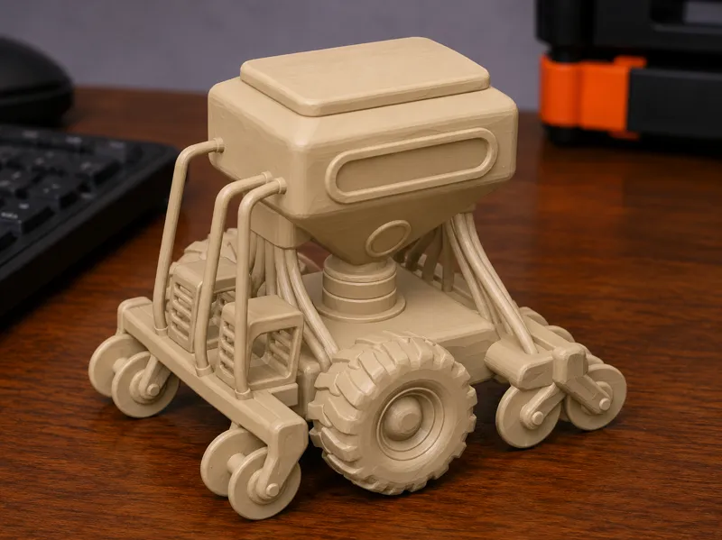 Cute Toy Seed Drill Seeder | Cartoon Farm Series