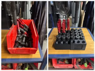 28 mm Welding Fixture Bolt Holder