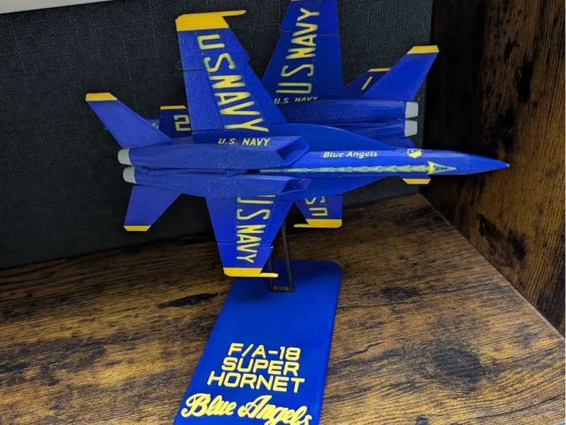Knife Edge Pass stand for Blue Angels F/A-18