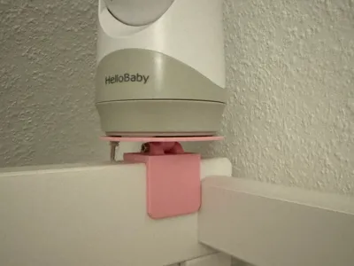 HelloBaby Cam Holder for Ikea SUNDVIK Bed