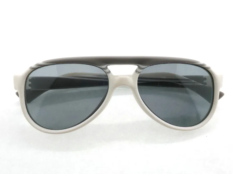 Glasses Pilot - white-gray