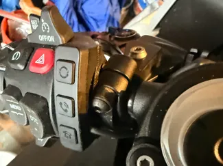 HandleBar remote for Motorcycle CarPlay/Android A