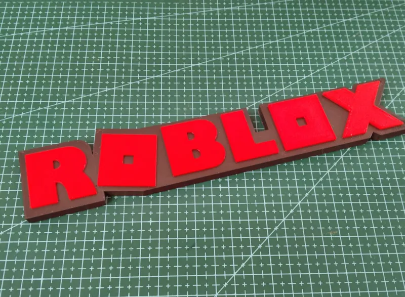 Roblox Logo Letters Table Stand
