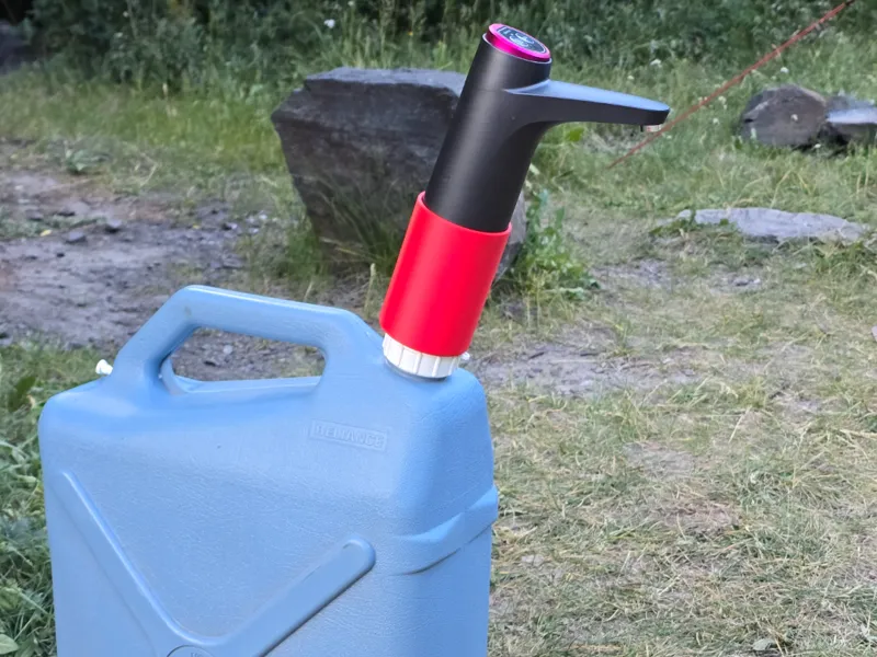 water pump adapter for jerry can