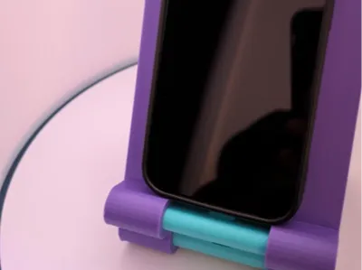 Phone or Tablet Holder with internal storage.