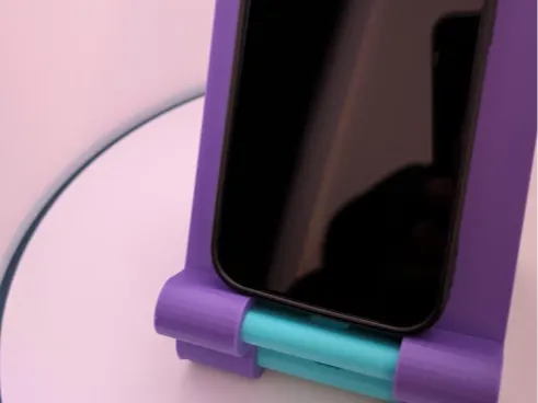 Phone or Tablet Holder with internal storage.