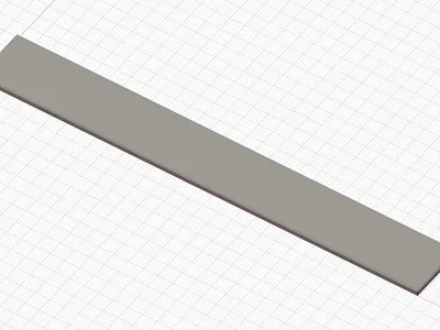 Spacer gridfinity alex ikea drawer - backside