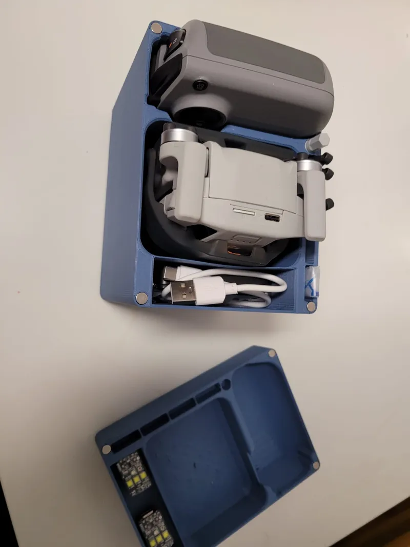 Organizer for DJI Mini 4 Pro: Controller, Drone