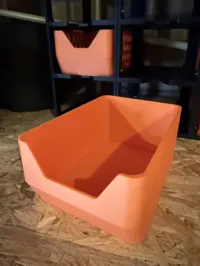 Storage bin - solid