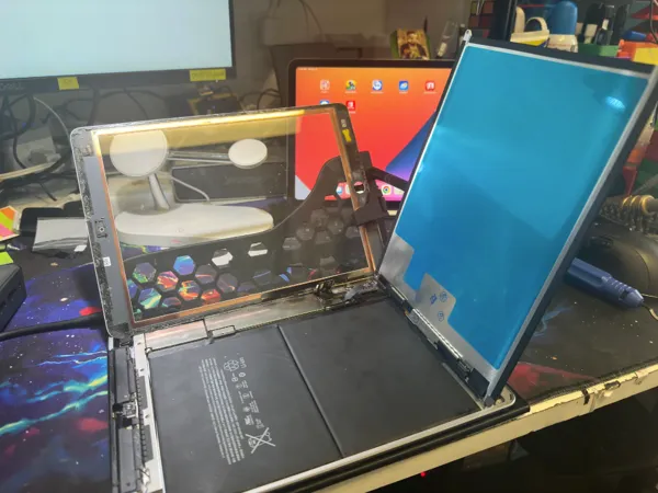 Support de réparation iPad V2 - édition portable