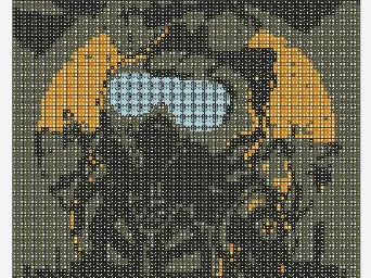 STALKER 2 MONOBANK PIXEL ART