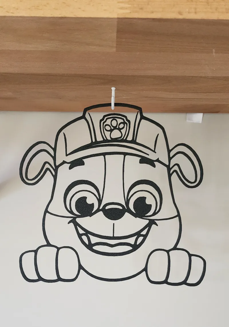 Paw Patrol - Rubble - Wall Art