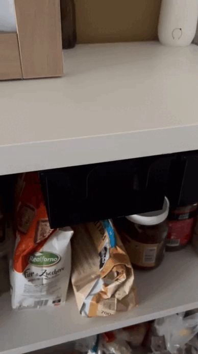 Under-Shelf Tea Bag Holder