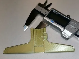 Messbrücke / Tiefenanschlag für 150 mm Messchieber