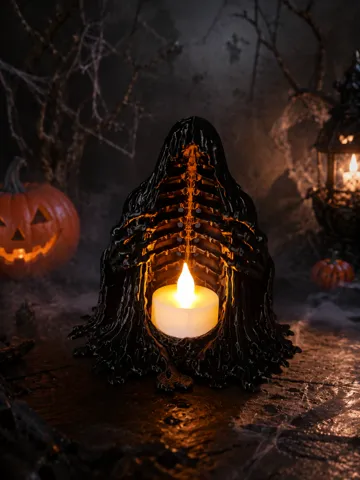 Accesorio de iluminación decorativa: The Hollow Keeper – LED Candle Holder — vista de referencia 2
