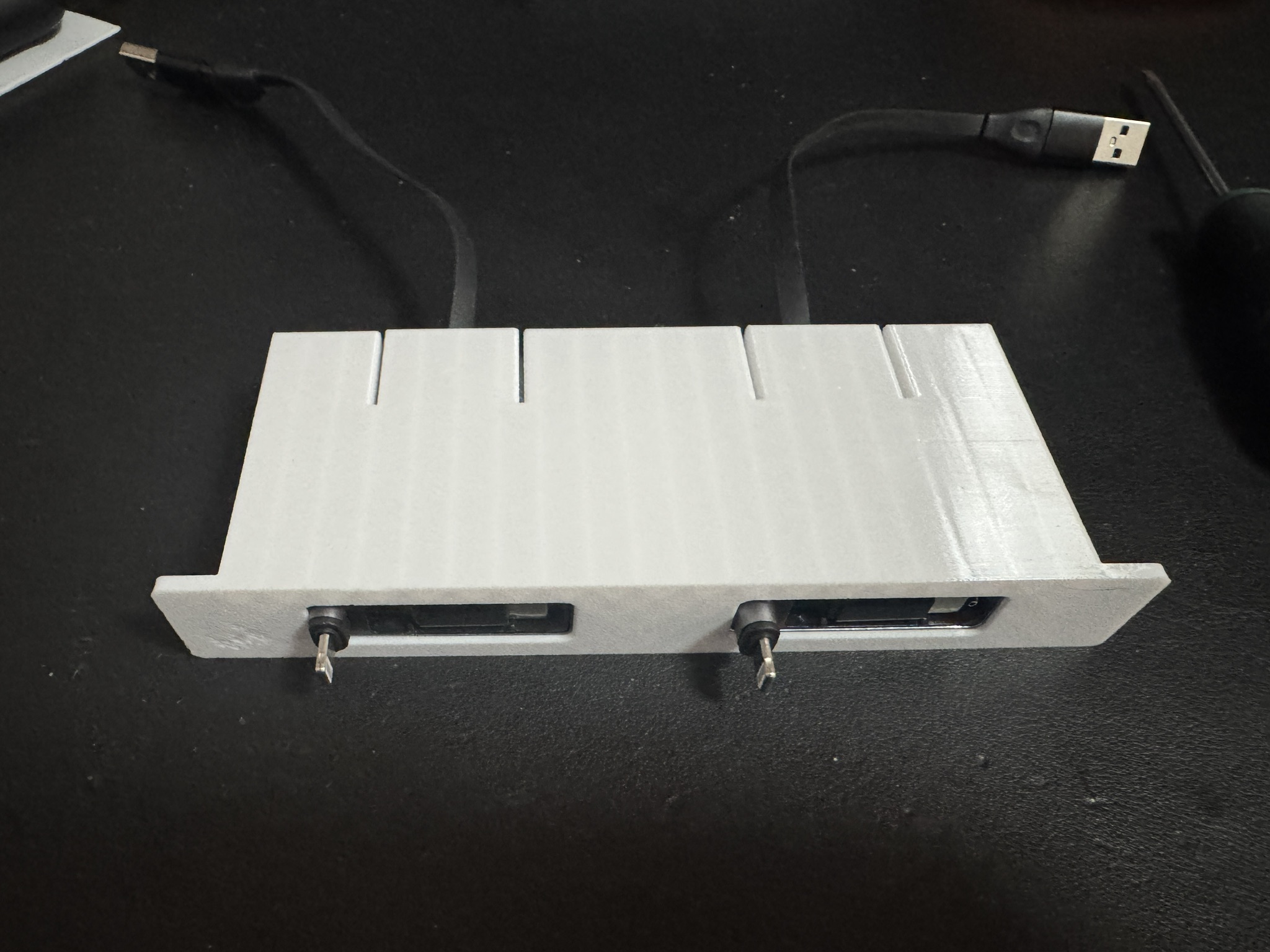 Miniatura 4 do modelo 3D M4 Mac mini 桌面机架收纳套装(A1mini可打)