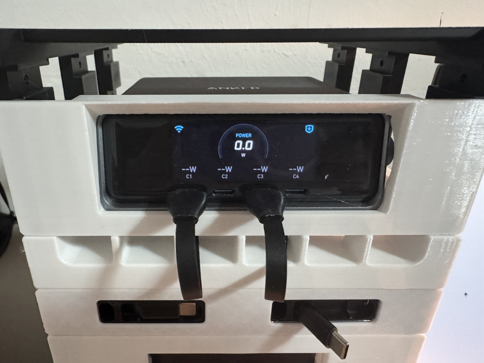Miniatura 6 do modelo 3D M4 Mac mini 桌面机架收纳套装(A1mini可打)