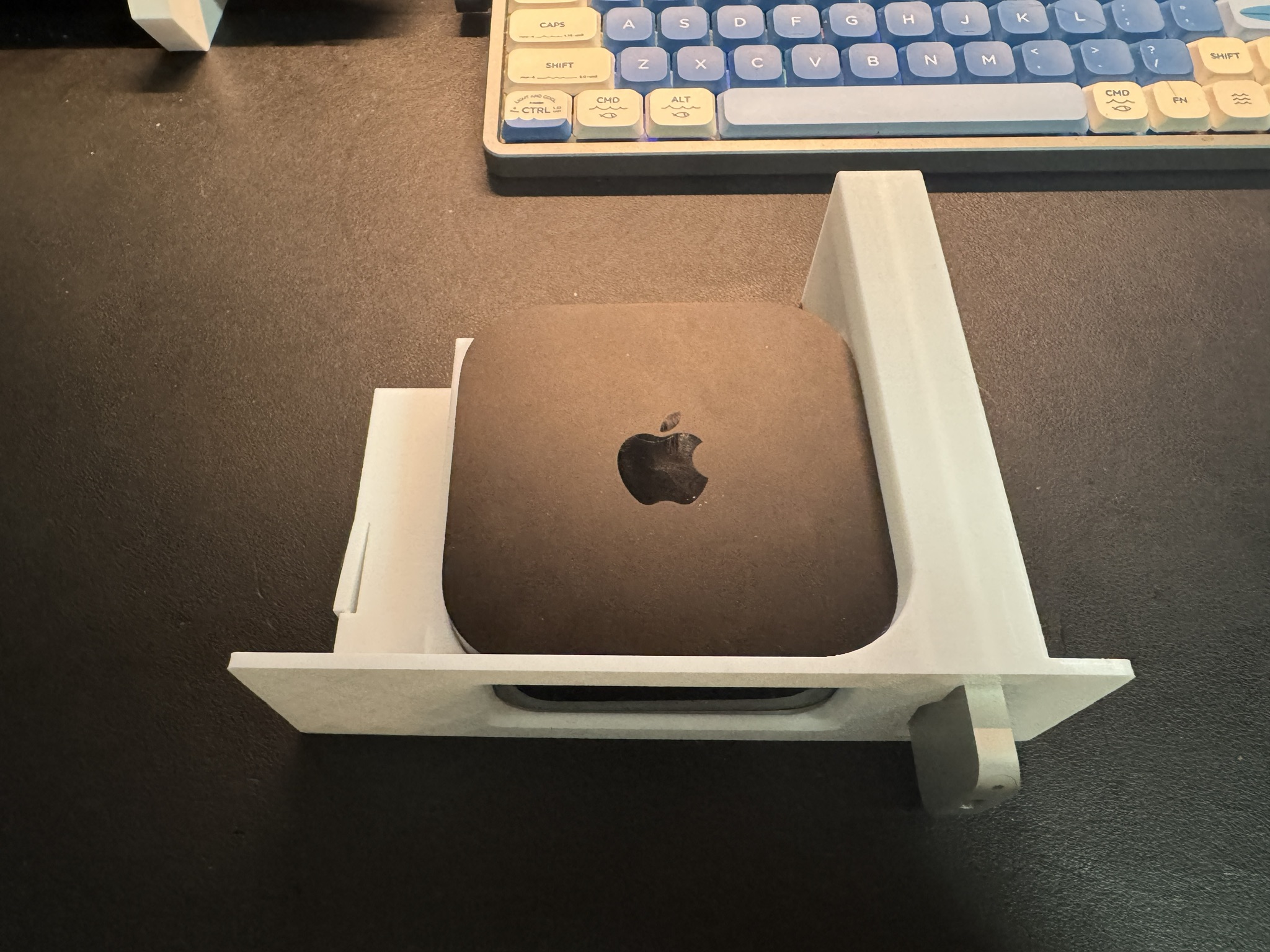 Miniatura 8 do modelo 3D M4 Mac mini 桌面机架收纳套装(A1mini可打)