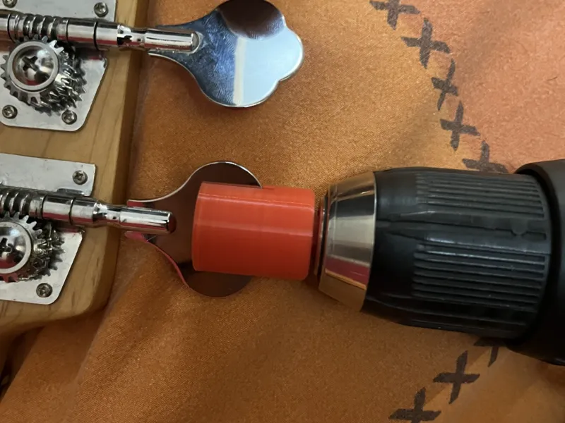 Bass Tuning Key Drill String Winder