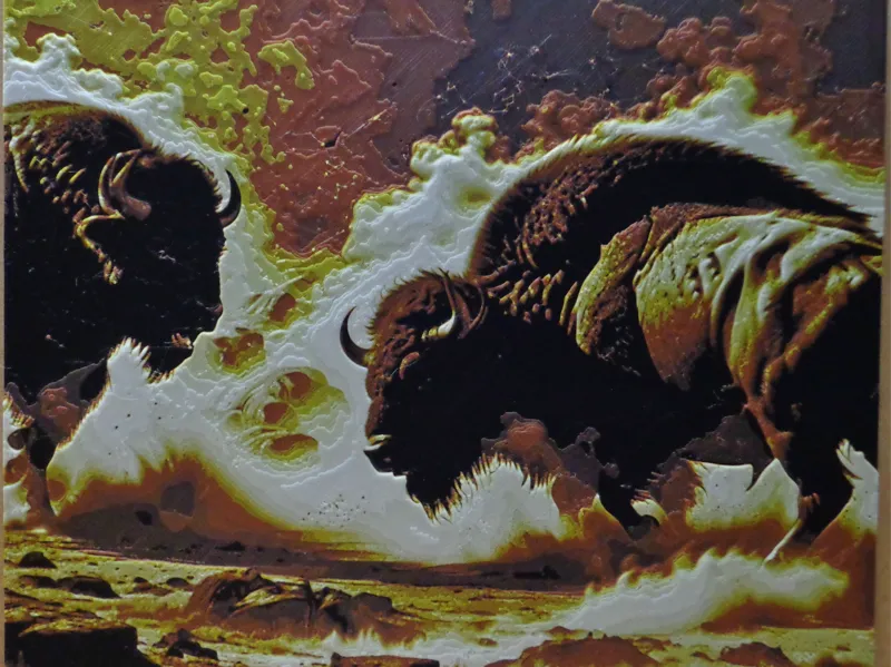 Hueforge Buffalo / Bison