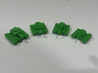 All Level Tanks - 0.2mm layer, 2 walls, 15% infill