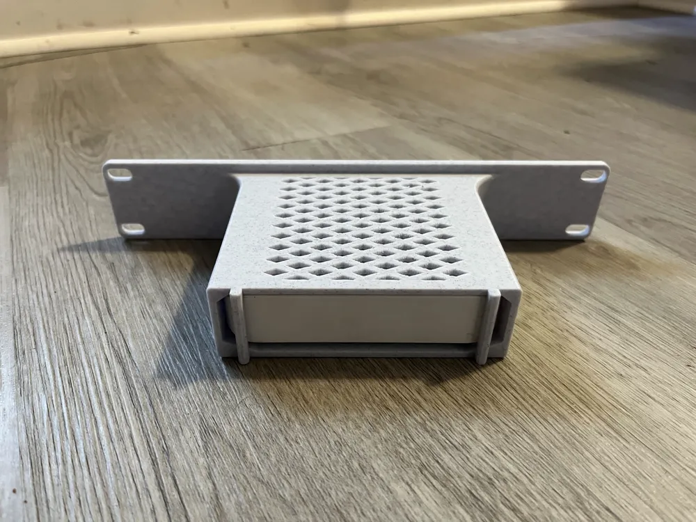 UniFi Switch USW-FLEX 10-Inch Rack mount - Free 3D Print Model - MakerWorld