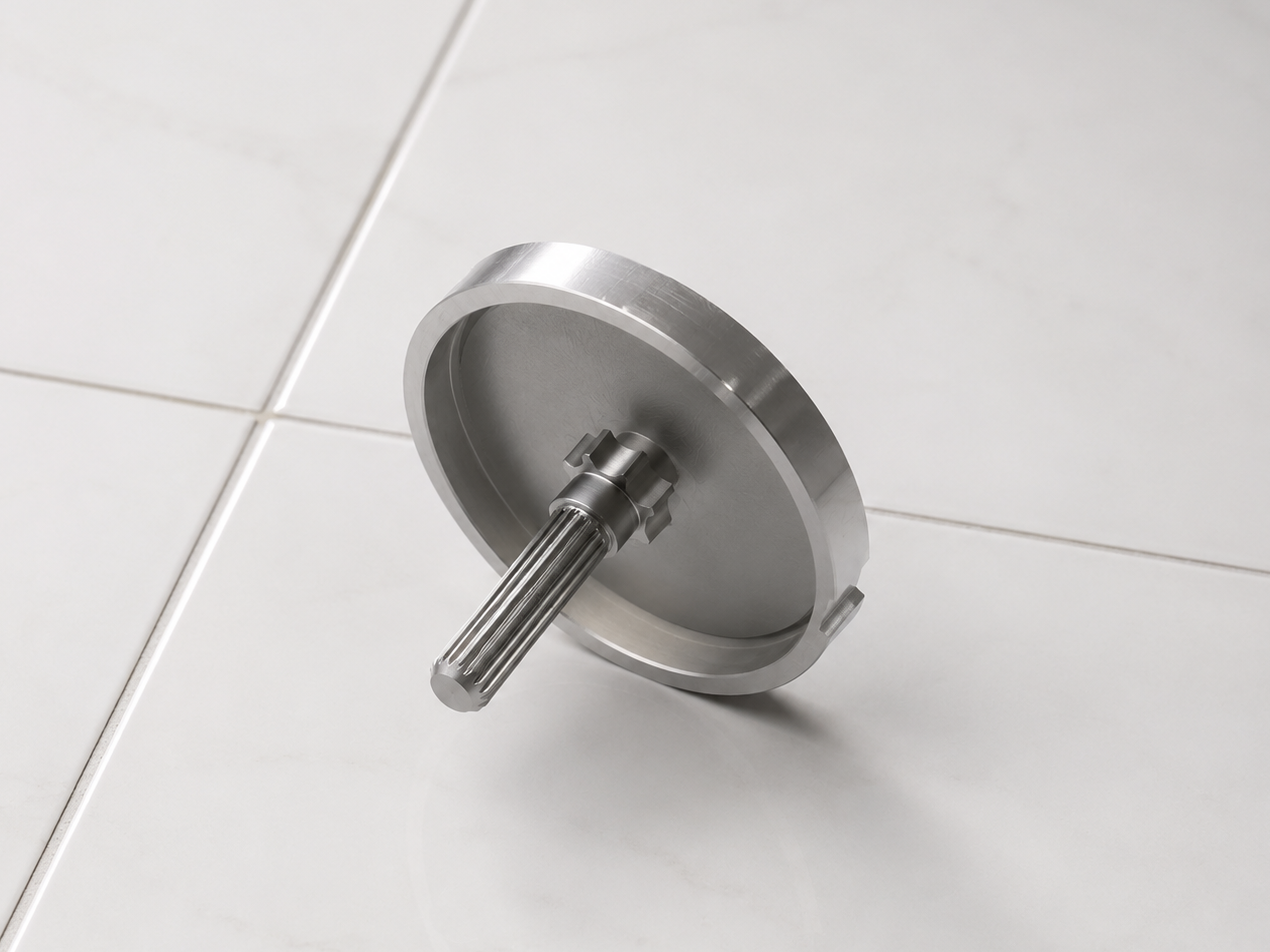 bathtub drain control knob