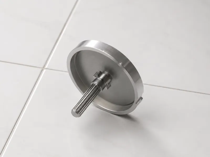 bathtub drain control knob