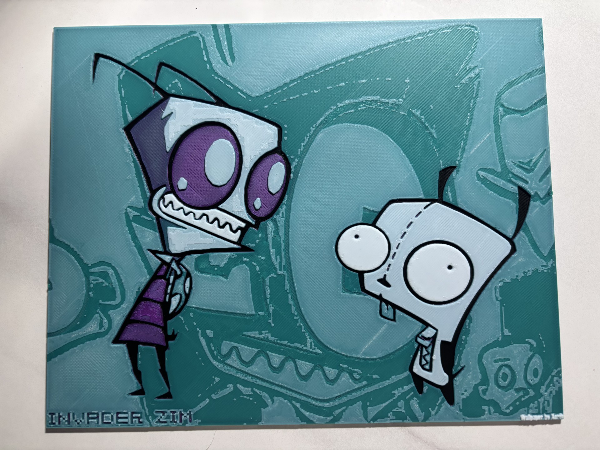 Invader Zim - Hueforge (AMS)