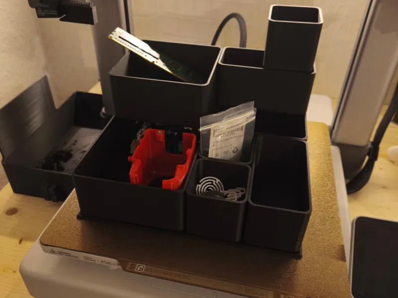 Gridfinity customizable Desk Box Organizer