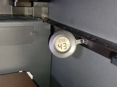 P1S Internal Hygrometer Mount  Camera & Glass View