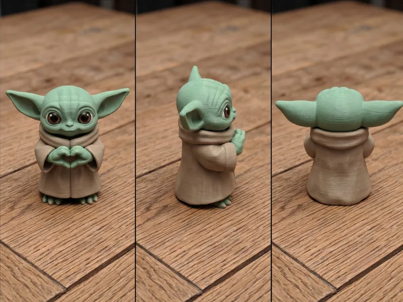 Grogu Heart Figure | Star Wars