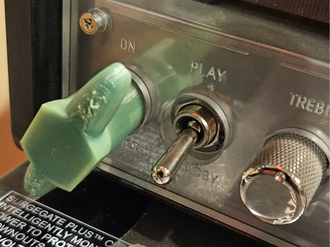 Guitar Amp Nut Driver for Switches