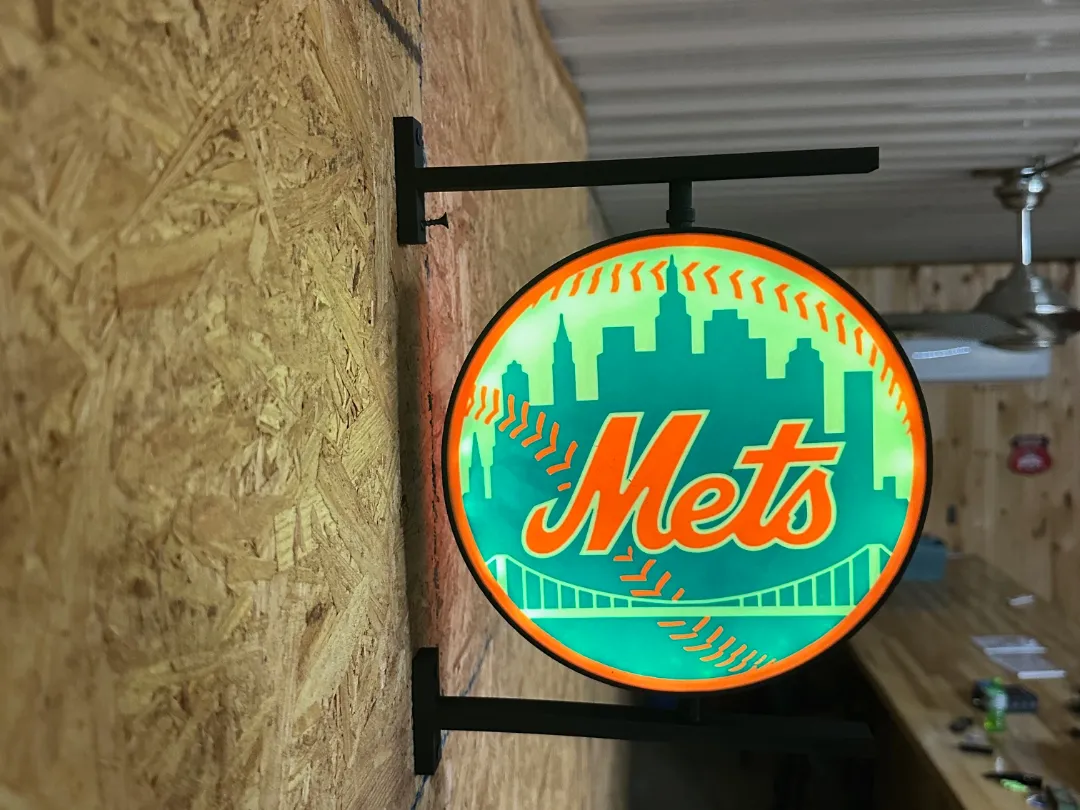 New York Mets sign - Free 3D Print Model - MakerWorld