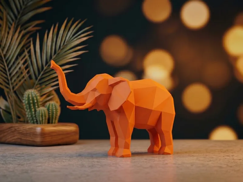 Gentle Giant Elephant - Pocket Safari #03