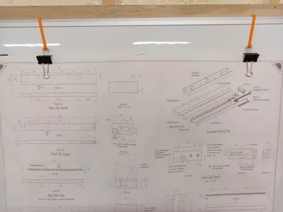 White Board Brackets