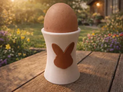 Easter egg cup