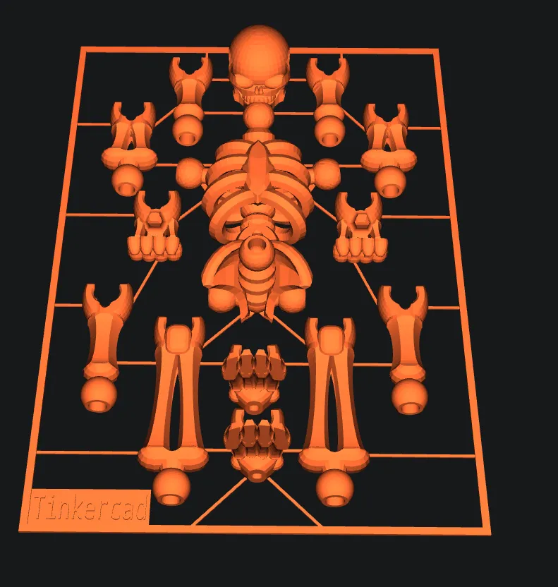 Skeleton Kit Card Shared by Boss Tech Print Innovations - MakerWorld